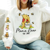 Personalized Gifts For Mom Sweatshirt Mama Bear